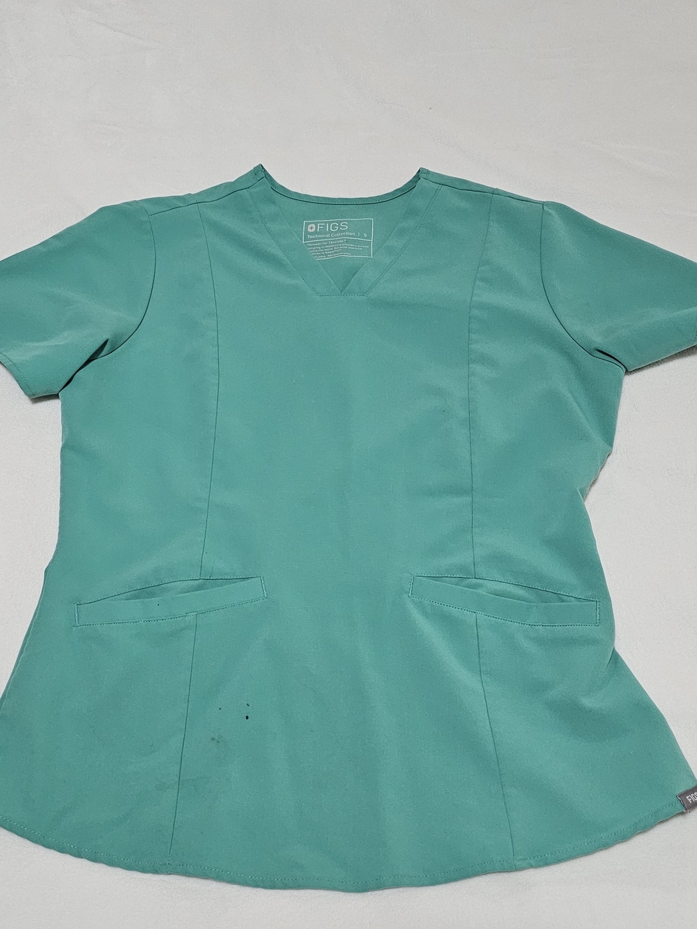 Figs Womens Surgical Green Top